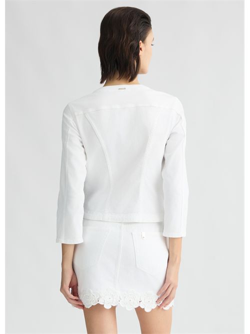 giacca donna bianca LIU JO | WA5456T4033/M9603